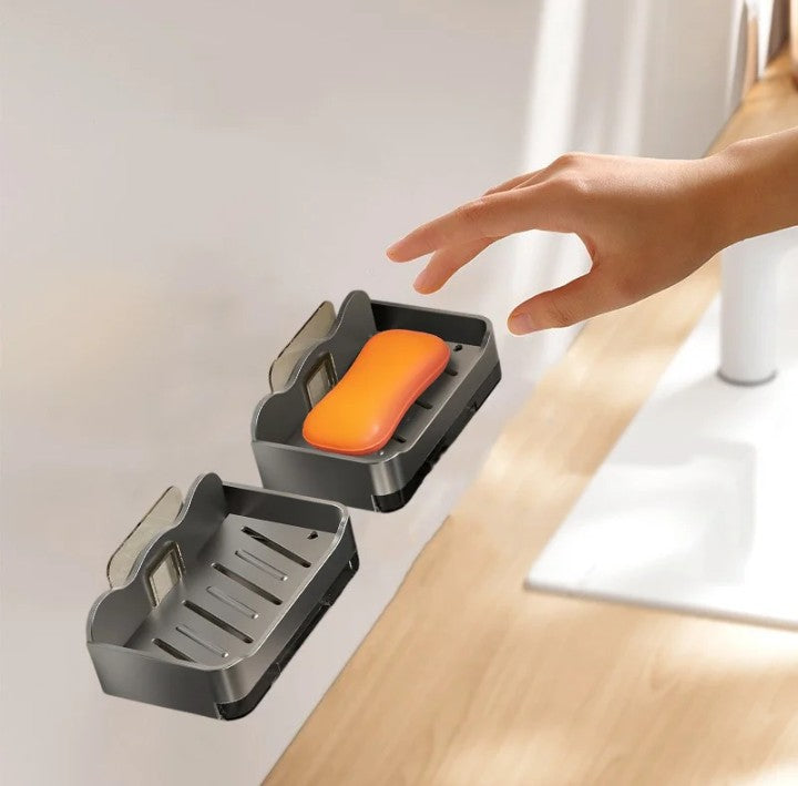 Beautiful Luxury Wall-Mounted Foldable Soap Dish Holder