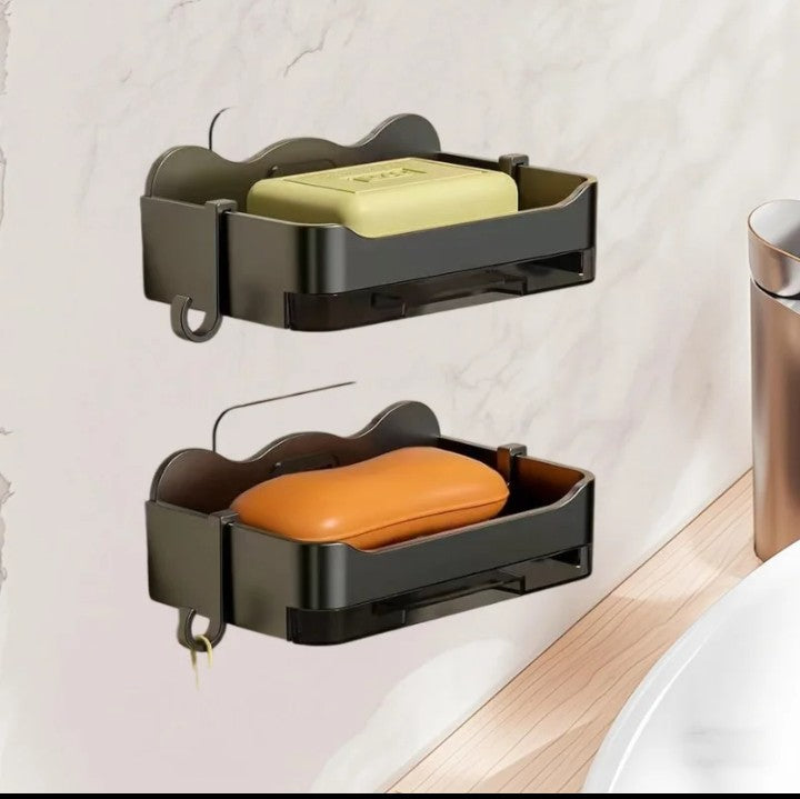 Beautiful Luxury Wall-Mounted Foldable Soap Dish Holder