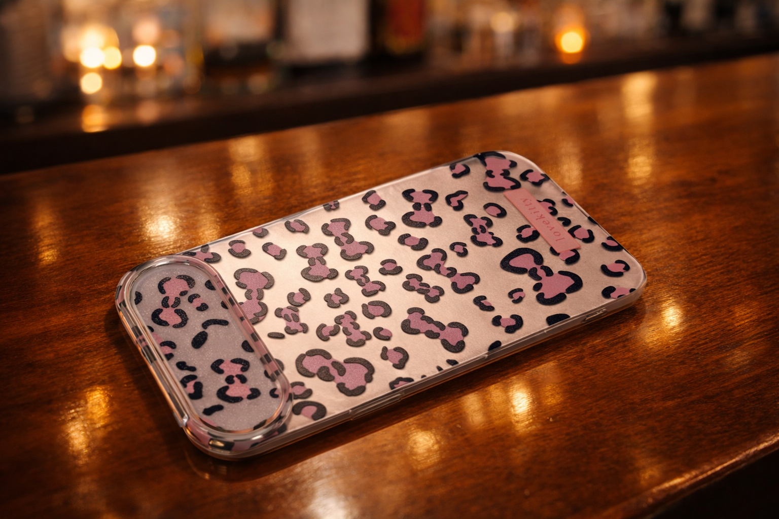 Rose Gold Leopard Pattern iPhone 16, 16PRO, 16PROMAX, 17, 17PRO, 17PROMAX, 17AIR Case Cover