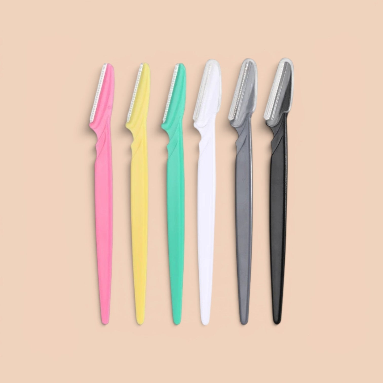 Beautiful 3PCS  Eyebrow Shaping Trimmer Stainless  Steel Pointed Blade Razor.
