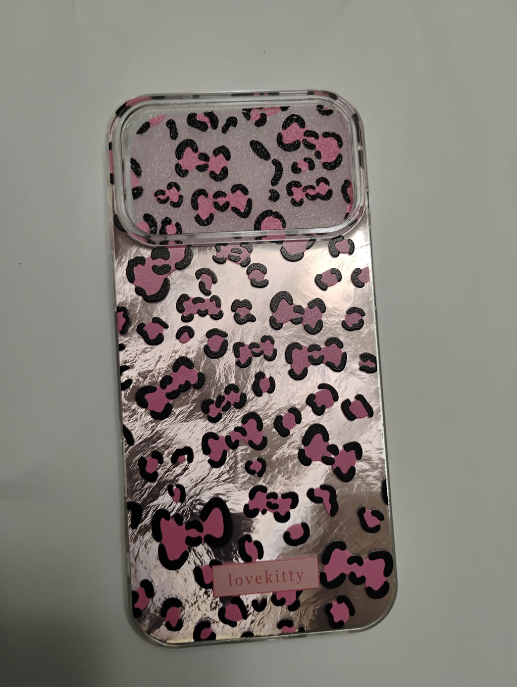 Rose Gold Leopard Pattern iPhone 16, 16PRO, 16PROMAX, 17, 17PRO, 17PROMAX, 17AIR Case Cover