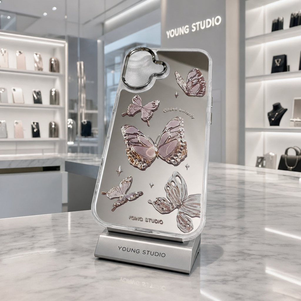Beautiful Mirror iPhone 16, 16 plus, 16 Pro, 16 Pro Max, 17, 17 AIR, 17 Pro, 17 Pro Max,